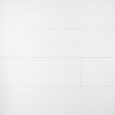 Інженерна паркетна дошка Romstol - палубна кладка дуб ,,Біла Емаль,, ід-0000006 фото