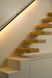 Консольні сходи з металевими перилами в стилі ,,Мінімалізм,,  сх-00000039 фото 3